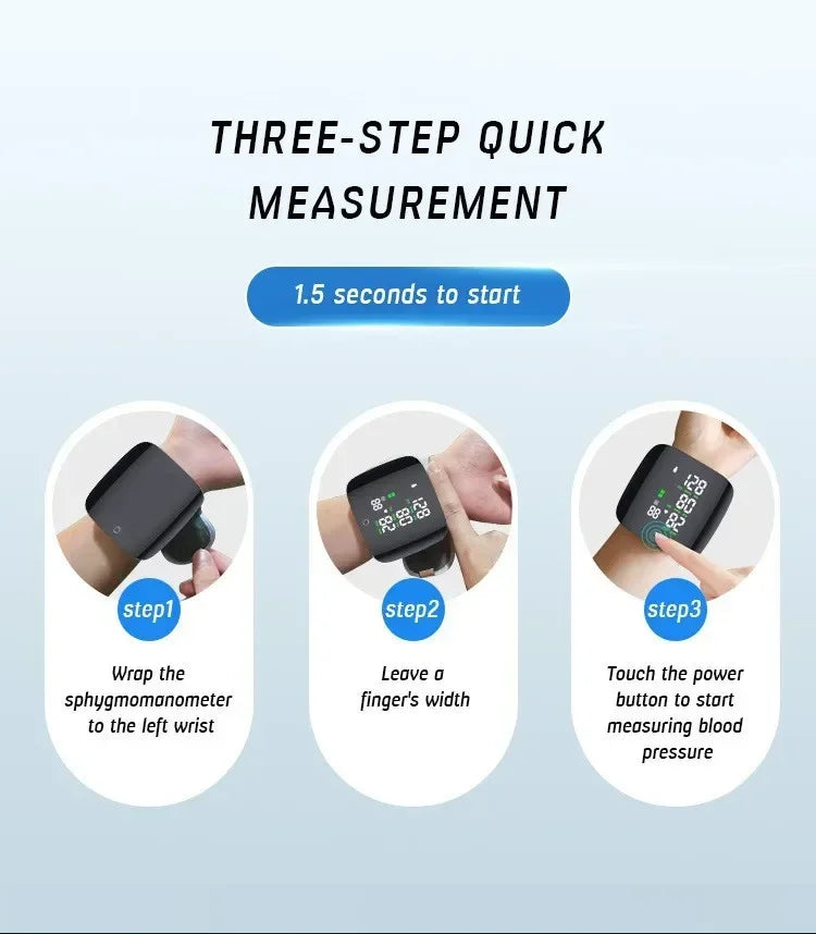 EBESTING Wrist Electronic Sphygmomanometer